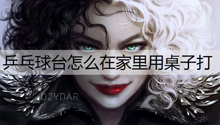 乒乓球台怎么在家里用桌子打