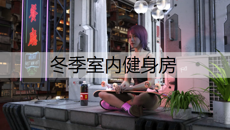 <strong>冬季室内健身房</strong>