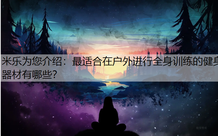 最适合在户外进行全身训练的健身器材有哪些？