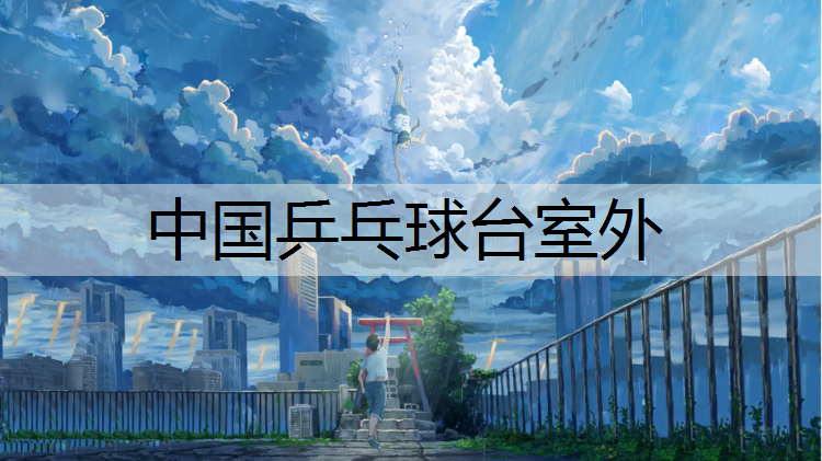 中国乒乓球台室外